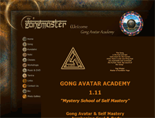 Tablet Screenshot of gongmaster.org